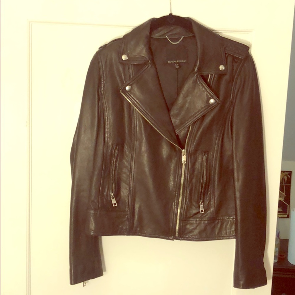 Genuine lamb leather coat